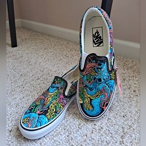 Vans Slip-On Skate Shoe - Black  Underwater